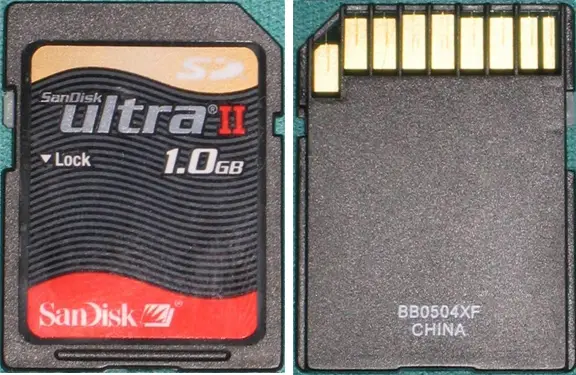 worlds first 1gb sd card 2004