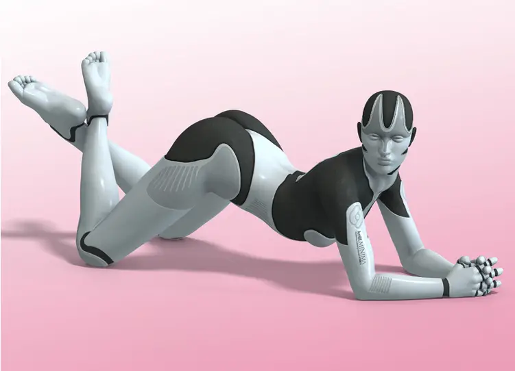 android female cyborg sex droid 2040 2050 future