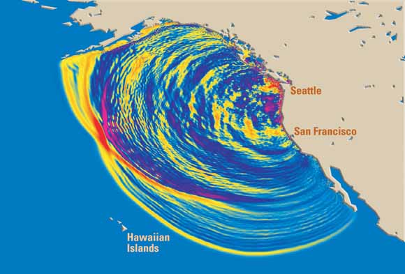 เกิดแผ่นดินไหวในอนาคต cascadia