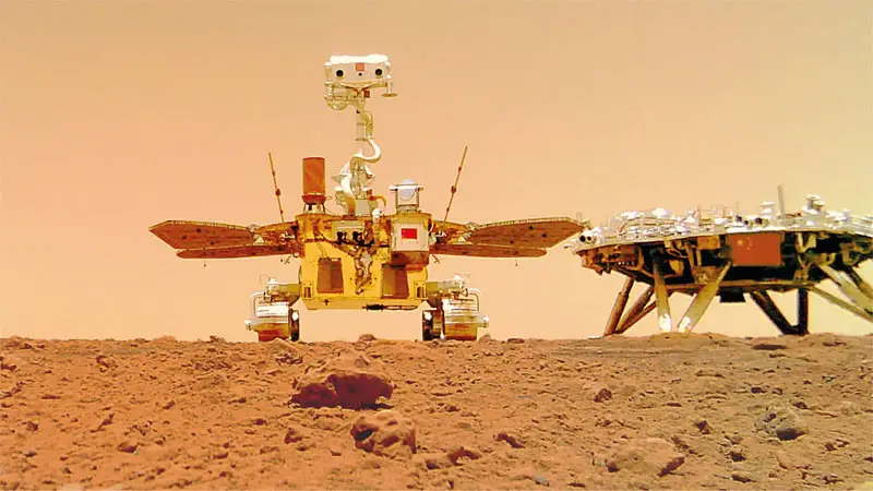 2021년 중국 화성 탐사 일정