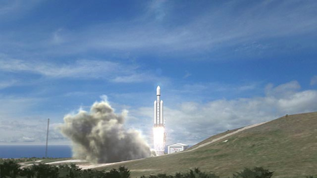 falcon heavy mars 2013 future space