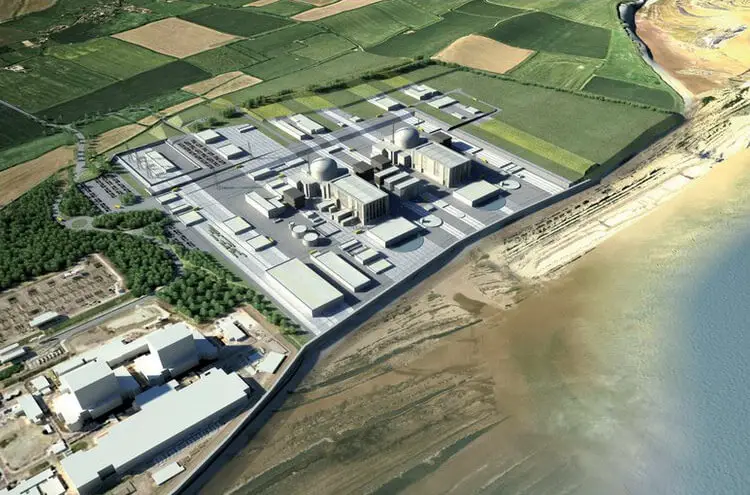 The Hinkley Point C nuclear power station is decommissioned