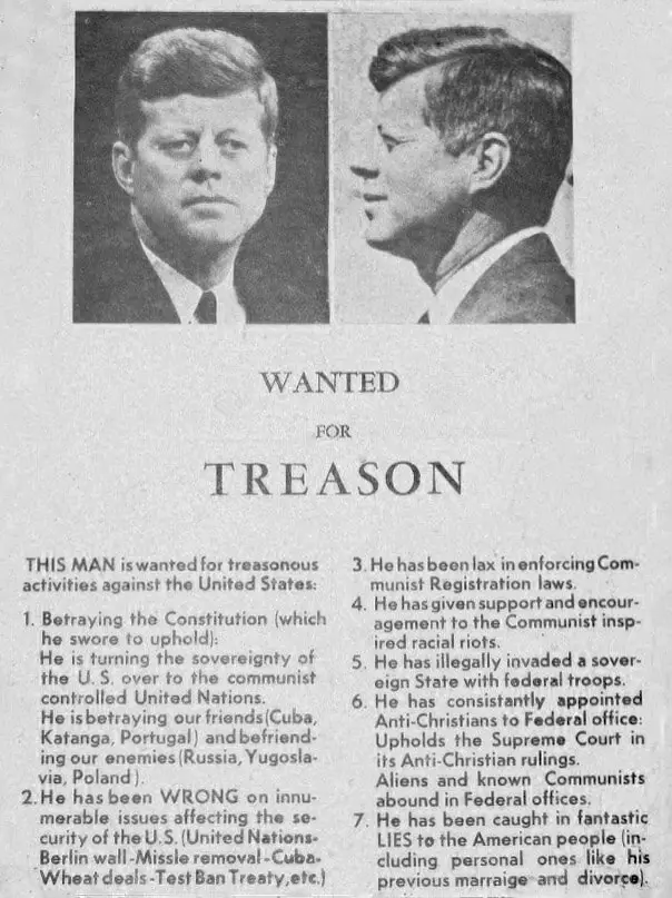 Anti-JFK poster