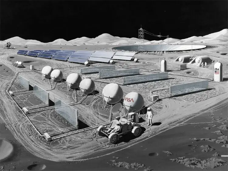 moon telescope observatory radio future lunar outpost