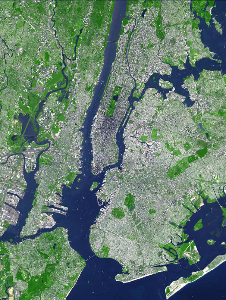 new york city manhattan flooding sea level rises barrier defences defenses