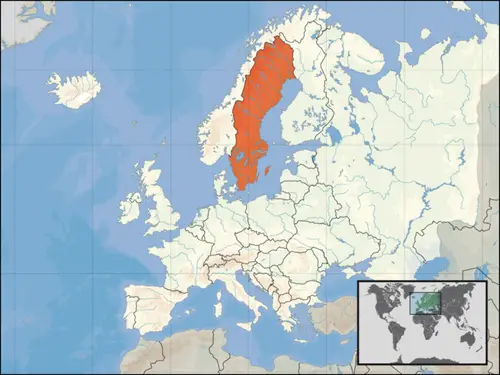 aggression in europe map. sweden oil free 2020
