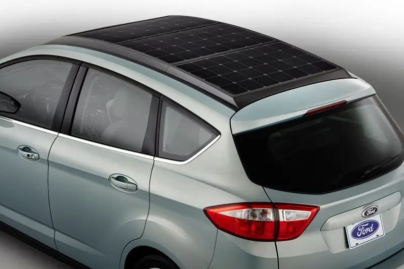 ford solar powered car 2014 technology