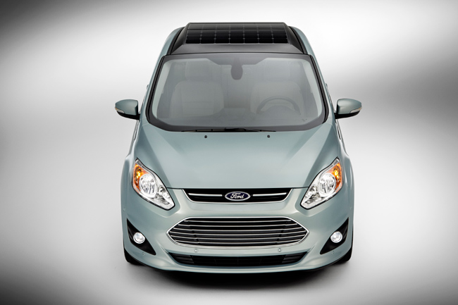 ford solar power car technology 2014