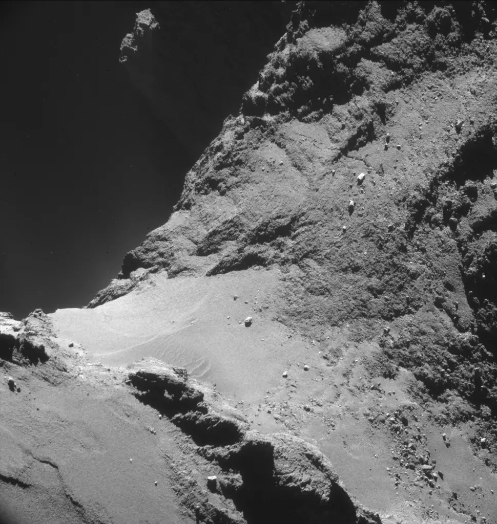 rosetta comet 67p dunes