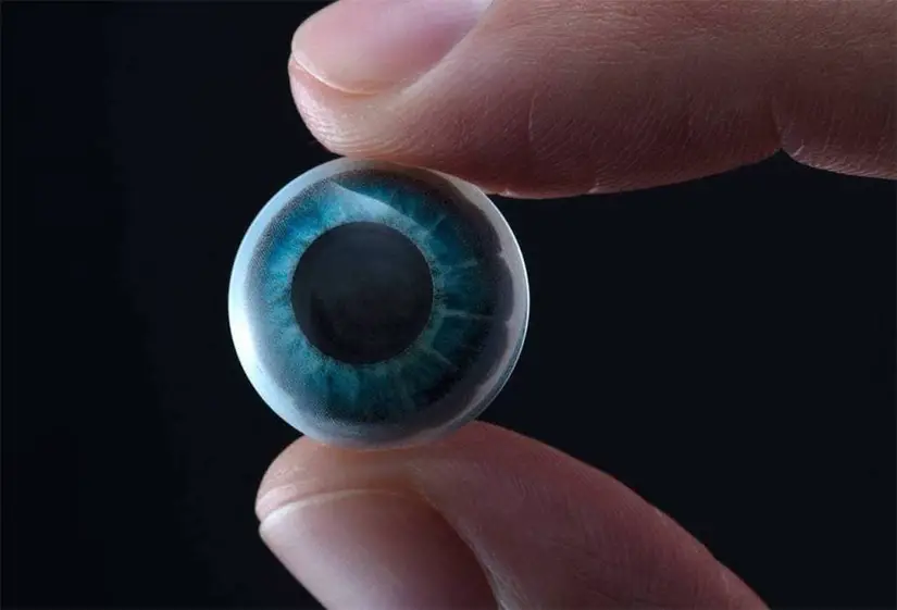 미래 콘택트 렌즈 기술