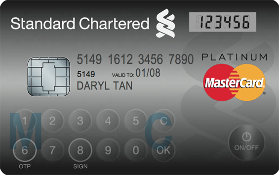 mastercard display card technology