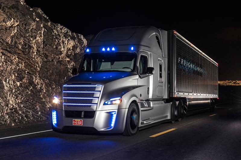 first autonomous truck us 2015