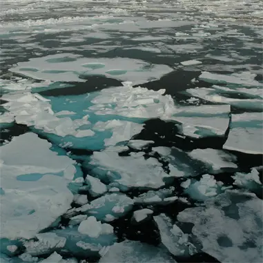 arctic sea ice melting