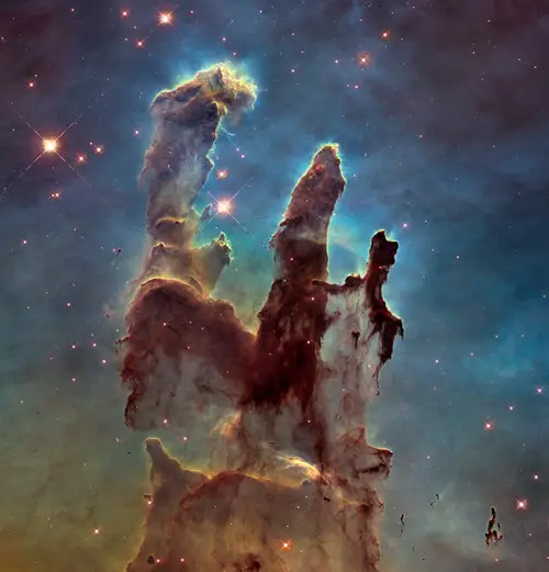 pillars of creation destroyed 6000 years ago