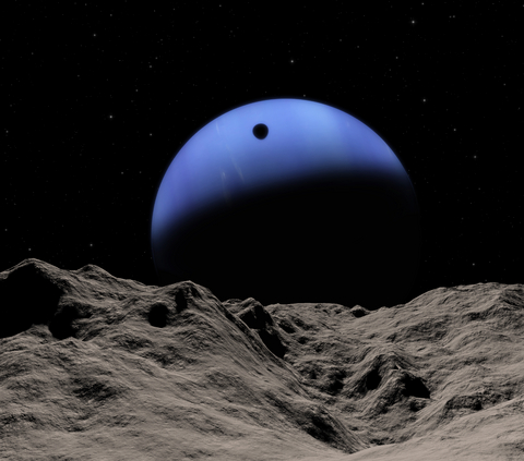 triton neptune decaying orbit collision future 10 million AD