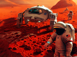 future timeline 2050 technology predictions mars space