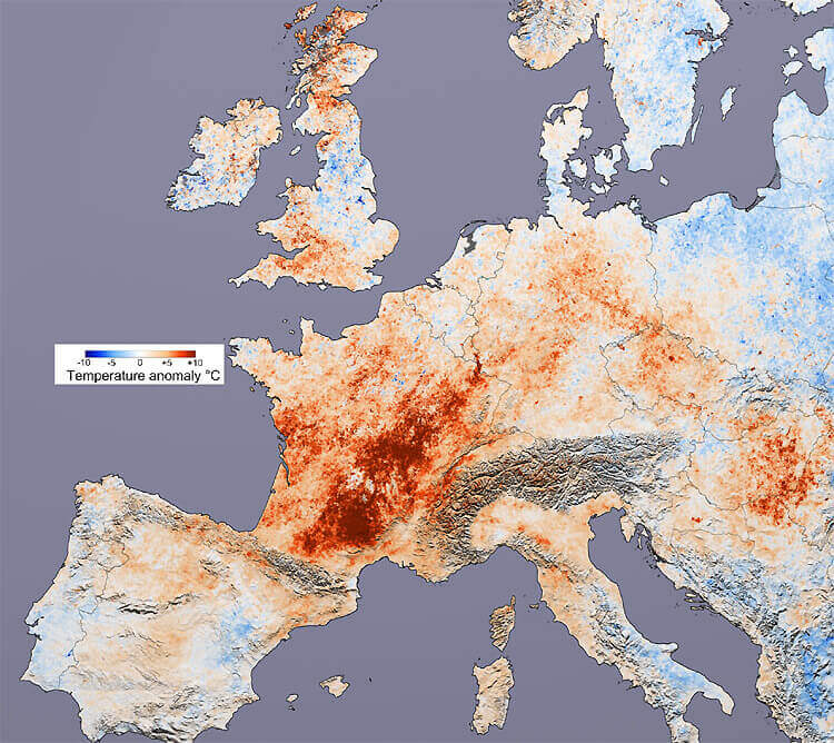 2003 heatwave future timeline 2080