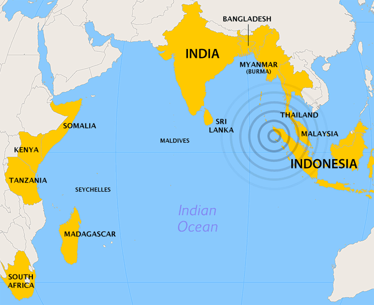 2004 indian ocean tsunami timeline
