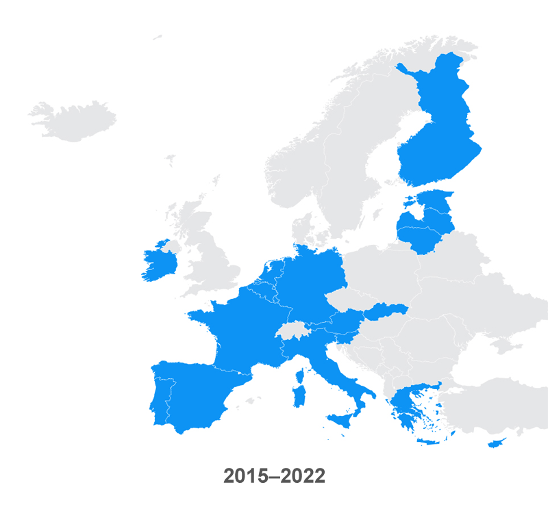 2023 croatia euro map