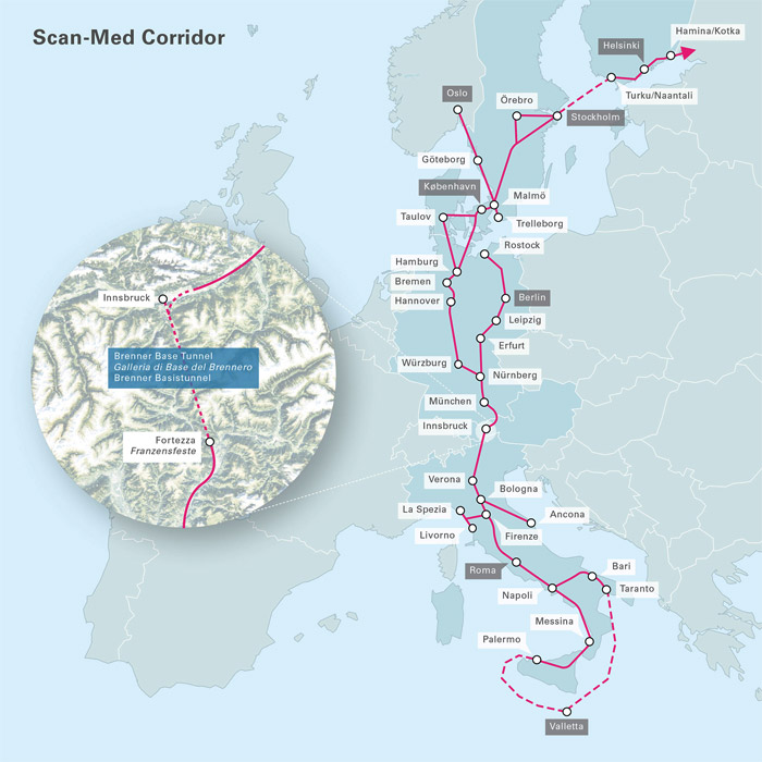 brenner base tunnel 2028 timeline