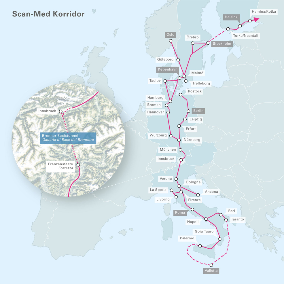 brenner base tunnel 2032 map