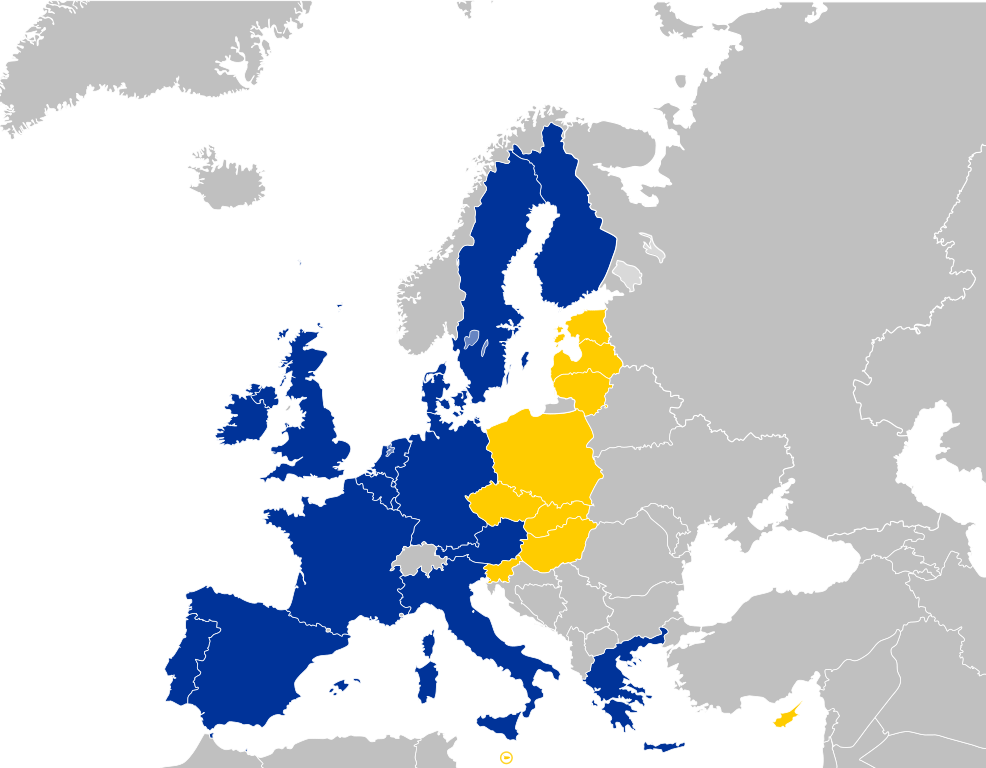 eu 2004 enlargement map