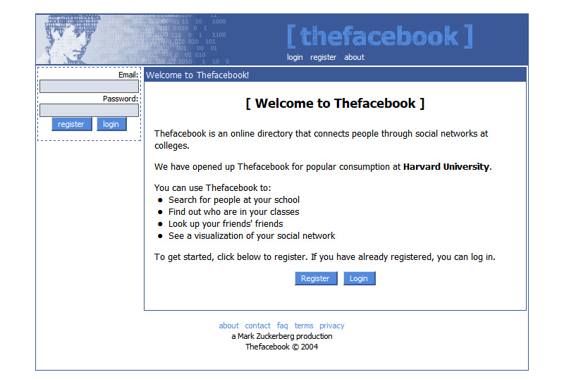 facebook 2004
