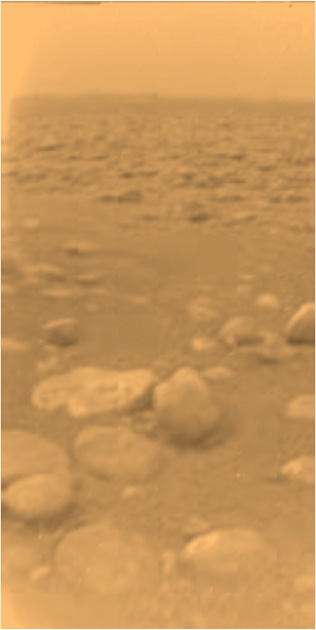 huygens probe surface titan image 2005