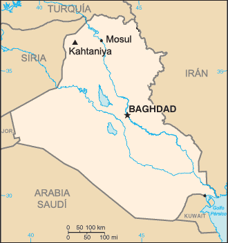 Multiple suicide bombings kill 572 people in Qahtaniya, northern Iraq