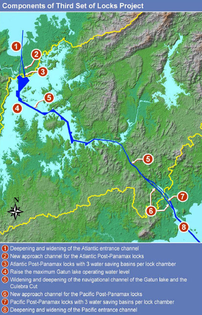 panama canal expansion project 2016 timeline