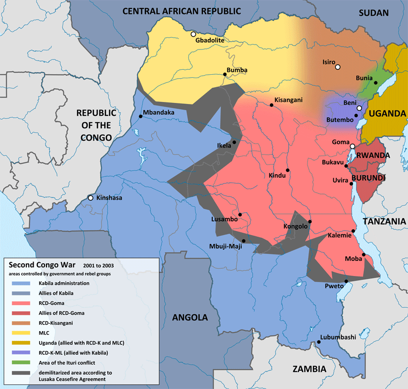 second congo war timeline