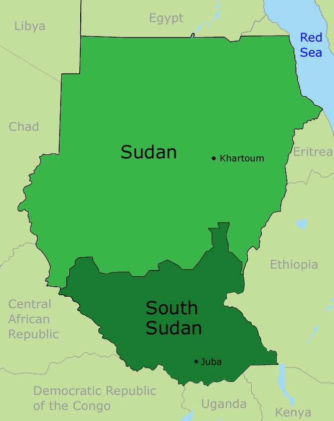 south sudan map 2011 timeline africa