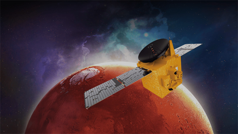 uae mars mission timeline