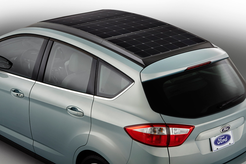 ford solar powered car technology