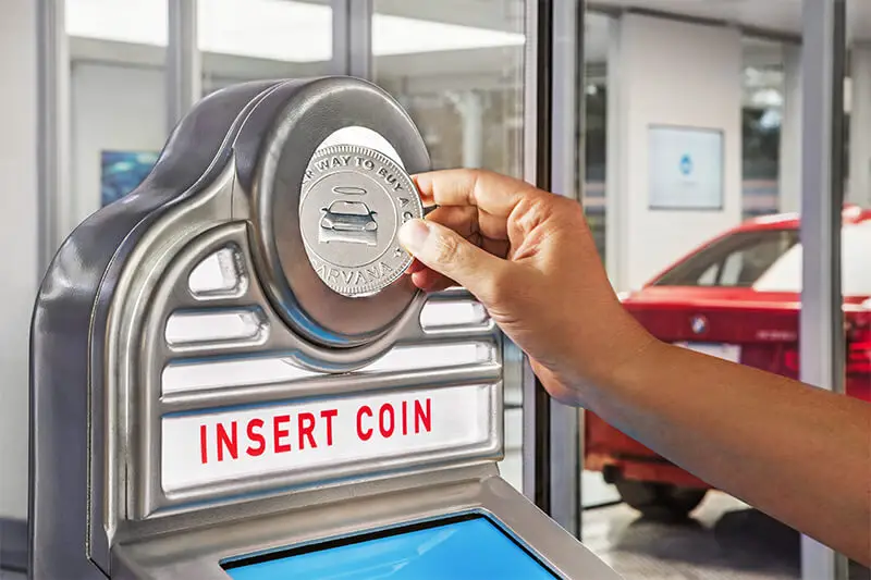 car vending machine technology coin