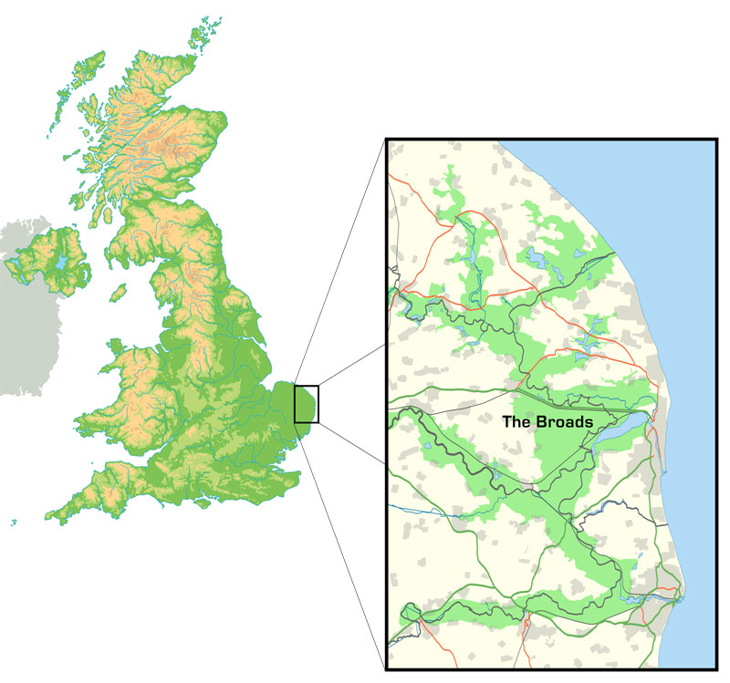 norfolk broads uk butterfly map future timeline 2050