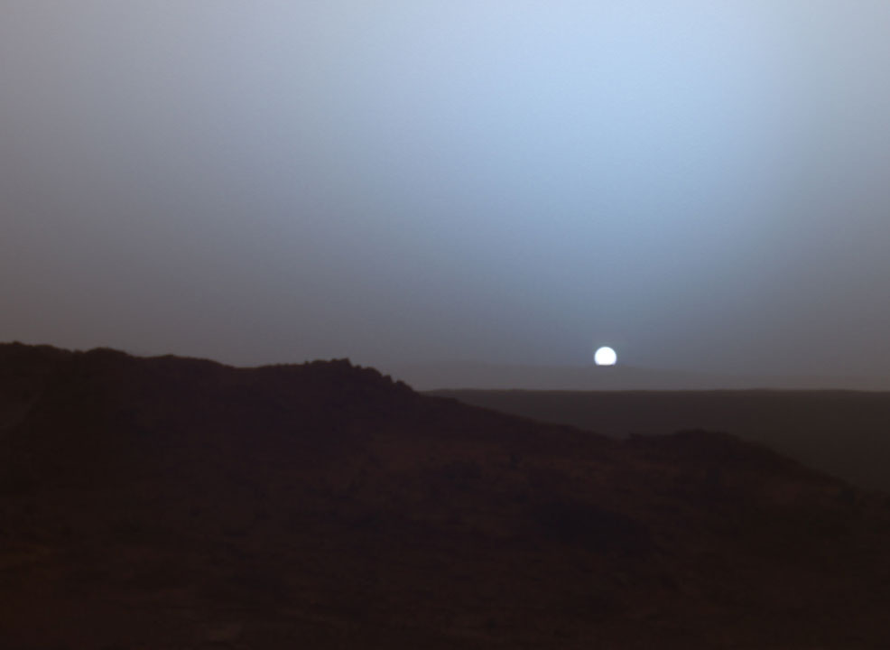 mars sunset future timeline