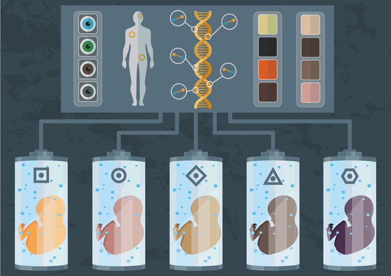 designer babies future timeline genetic