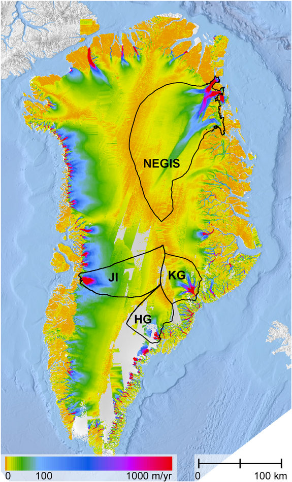 greenland ice sheet melting