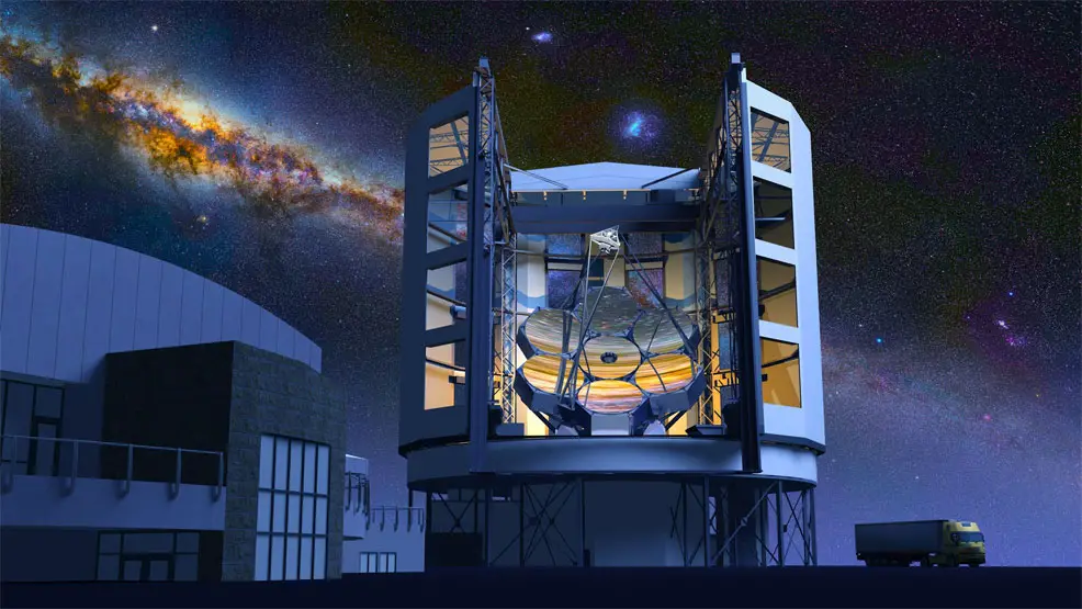 telescope construction future timeline