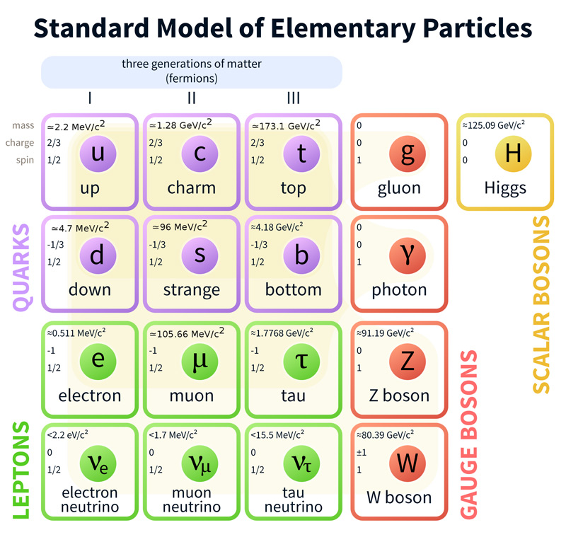 higgs boson and quarks