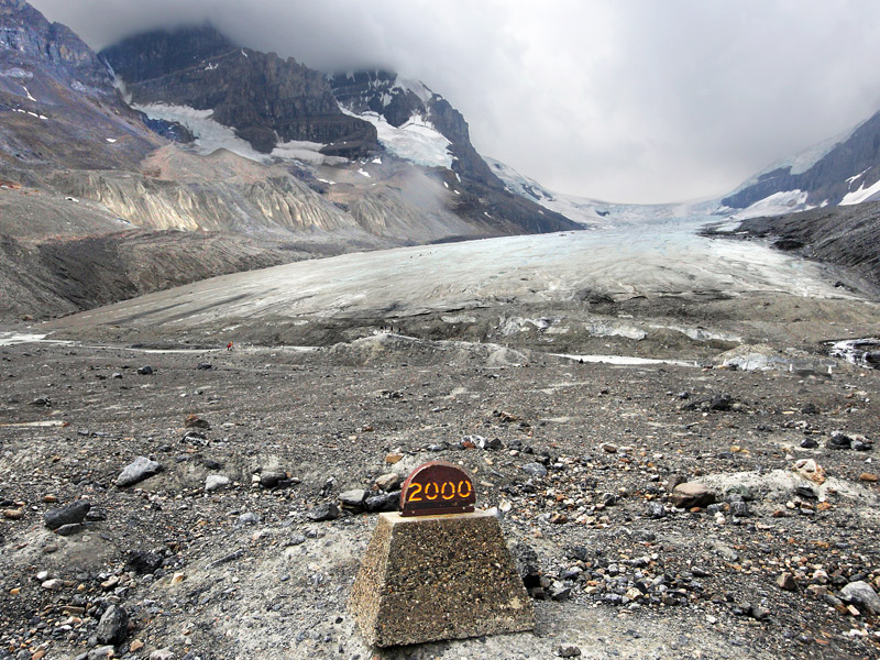 canada glacier future 2000 2050 2100