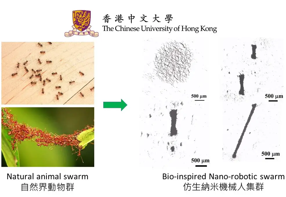nanobots swarming future technology