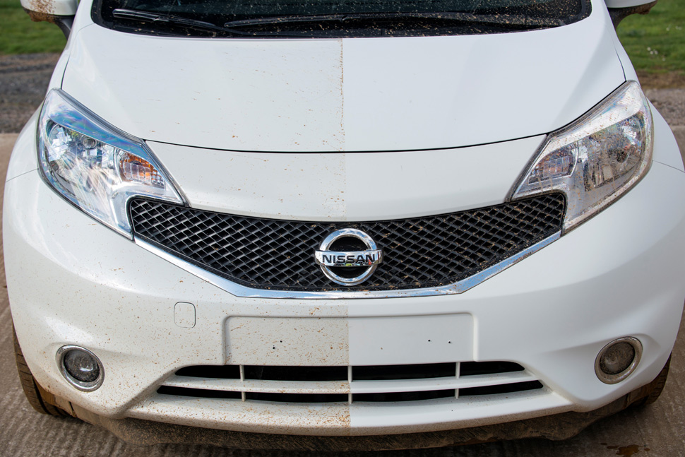 self cleaning car