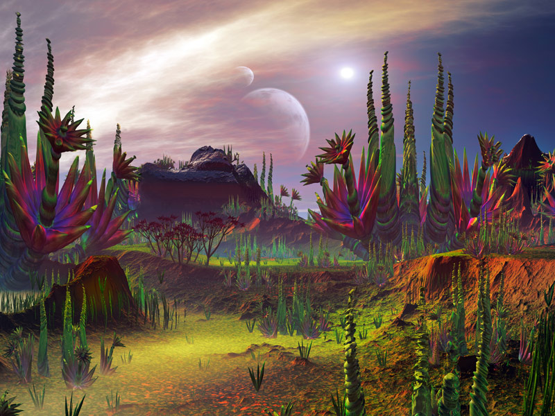 alien landscape