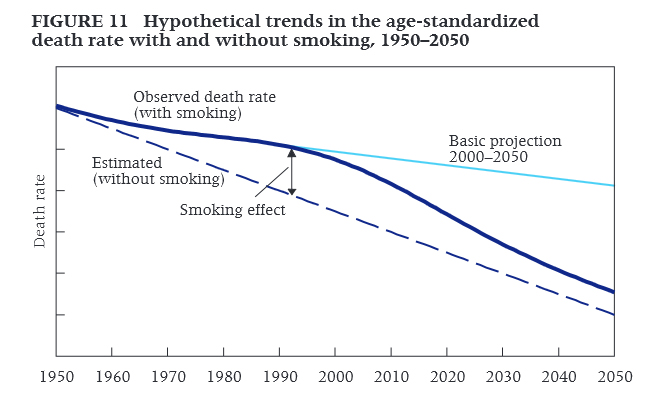future life expectancy