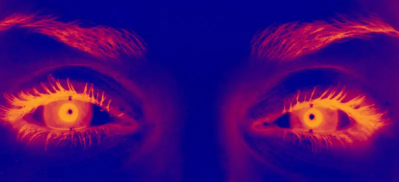 infrared vision eyes