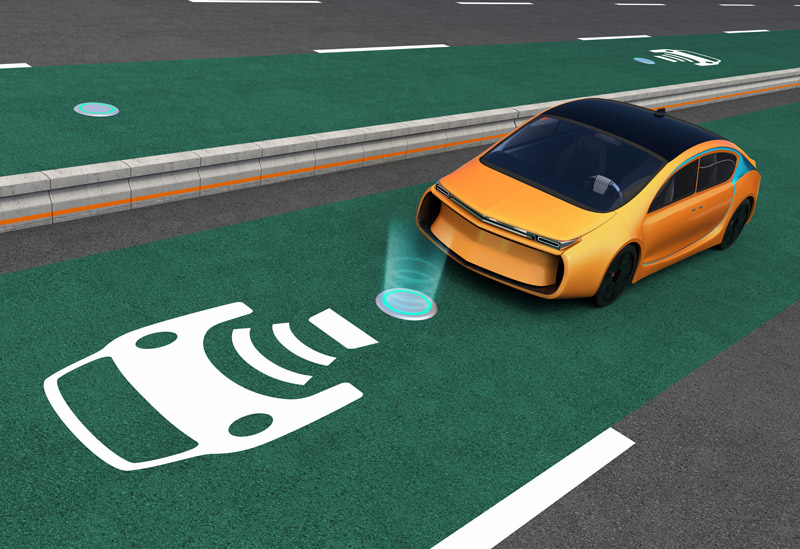wireless charging electric taxis 2023