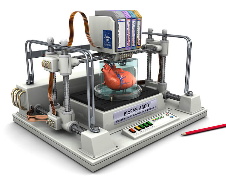 3d printed heart future timeline