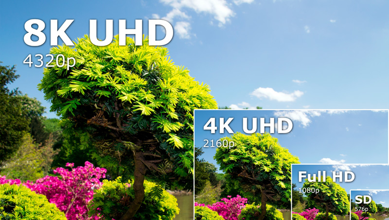 8K graphics and ray tracing